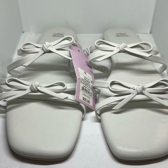 Wild Fable Bow Faux Leather Sandals for Women Size 8.5 - Picture 1 of 5